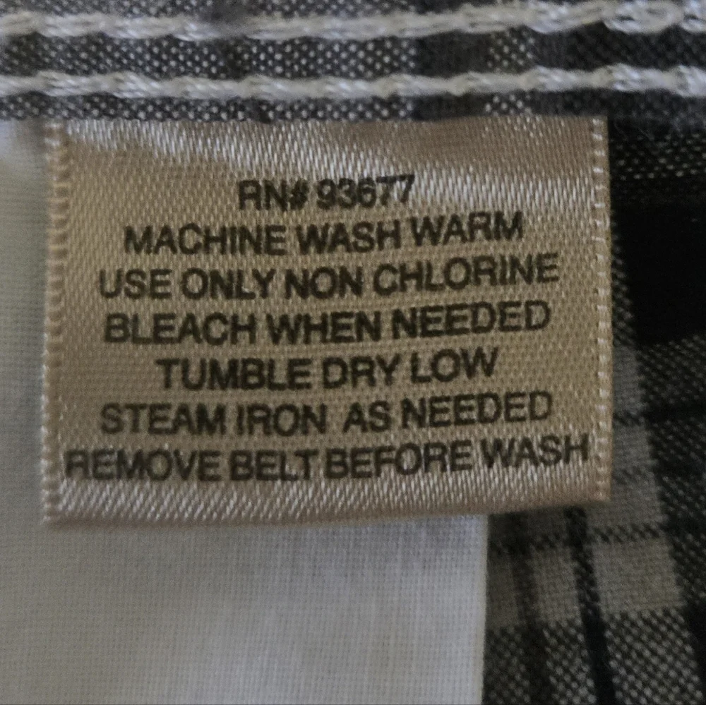 The Foundry Supply Co. Plaid Cargo Shorts Mens Size 44 Actual Fits A 42in. Waist - Picture 8 of 8